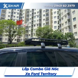 Lắp Đặt Combo Giá Nóc Xe Ford Territory Tại TPHCM