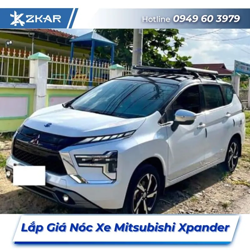 Lắp Đặt Combo Giá Nóc Xe Mitsubishi Xpander Tại TPHCM