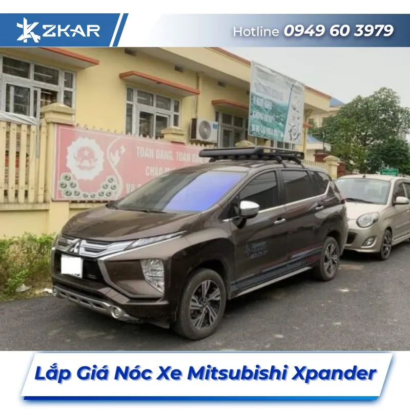 Lắp Đặt Combo Giá Nóc Xe Mitsubishi Xpander Tại TPHCM