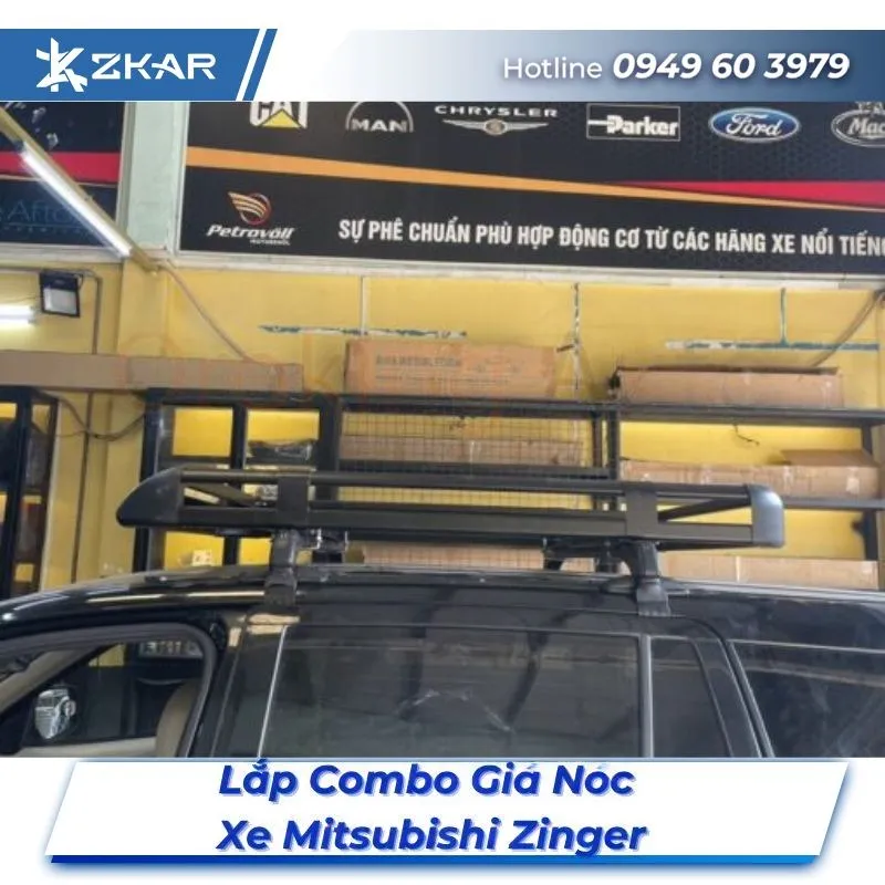 Combo Giá Nóc Xe Mitsubishi Zinger