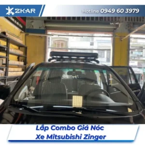 Lắp Đặt Combo Giá Nóc Xe Mitsubishi Zinger Tại TPHCM