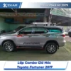 Lắp Đặt Combo Giá Nóc Xe Toyota Fortuner 2017 Tại TPHCM