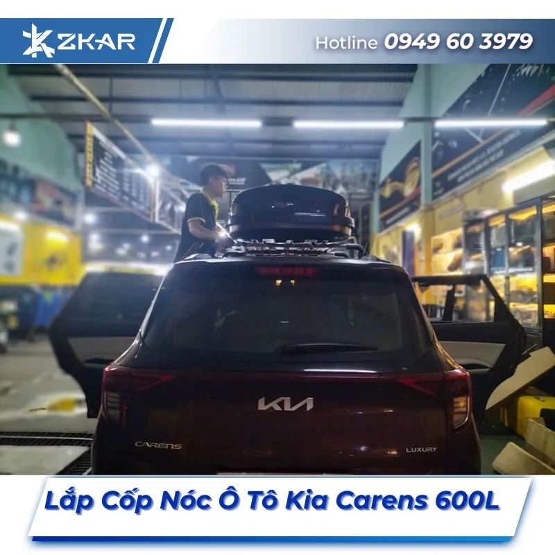 Cốp Nóc Ô Tô Kia Carens 600L