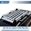 Lắp Đặt Giá Nóc Option MT02 Màu Bạc Tại TPHCM