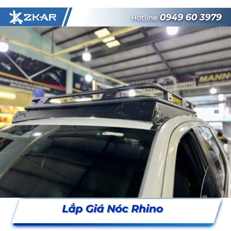 Lắp Đặt Giá Nóc Rhino Tại TPHCM