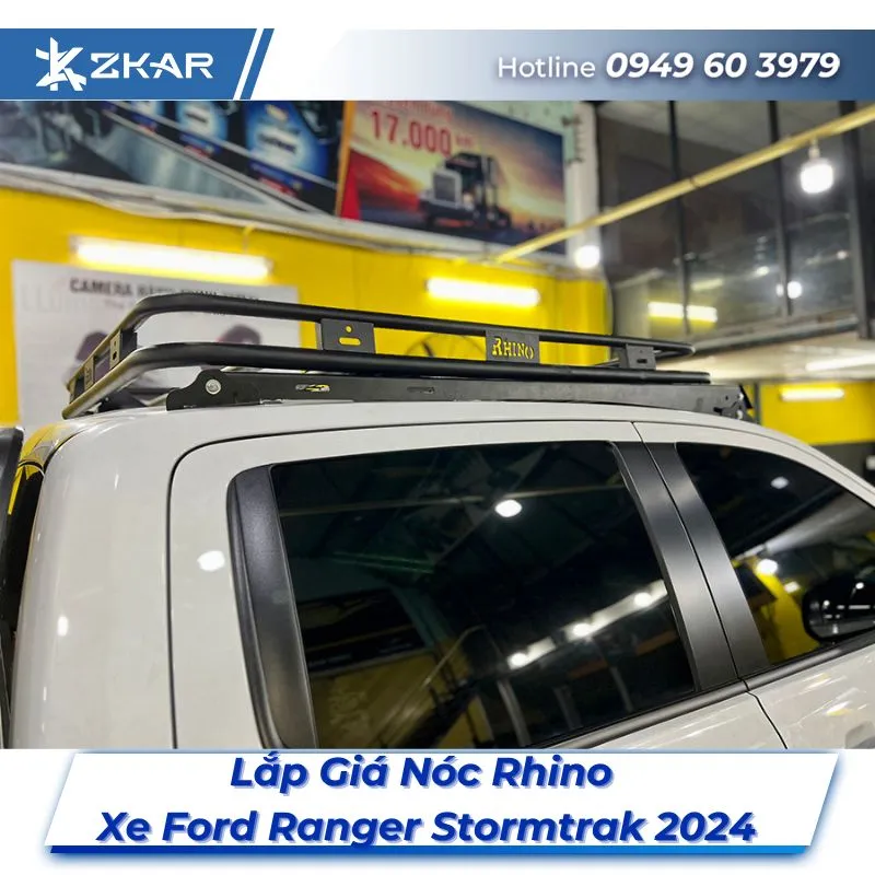 Giá Nóc Rhino Xe Ford Ranger Stormtrak 2024