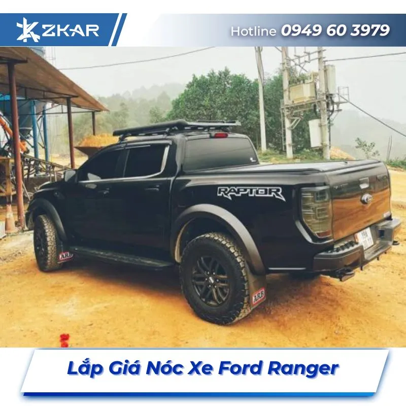 Lắp Đặt Giá Nóc Xe Ford Ranger Tại TPHCM