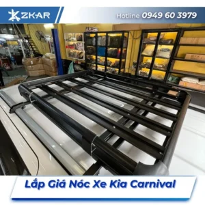 Lắp Đặt Giá Nóc Xe Kia Carnival Tại TPHCM