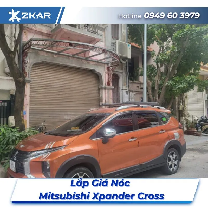 Lắp Đặt Giá Nóc Xe Mitsubishi Xpander Cross Tại TPHCM