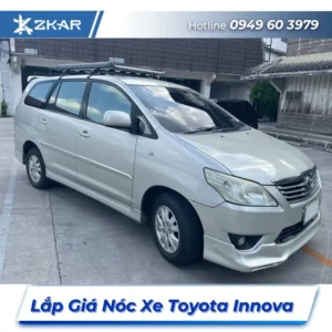 Lắp Đặt Giá Nóc Xe Toyota Innova Tại TPHCM