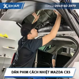 Dán Phim Cách Nhiệt Xe Mazda CX5 | Giải Pháp Hoàn Hảo Cho Mùa Hè Nóng Bức