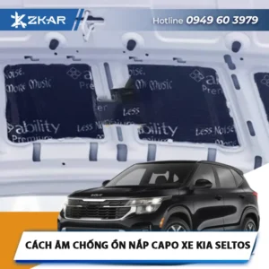 Cách Âm Chống Ồn Nắp Capo Xe KIA Seltos | Lắp Ngay Tại TPHCM