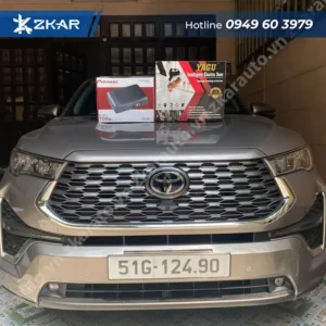 Gắn Cửa Hít Và Đá Loa Sub Pioneer Cho Xe Innova Cross 2024