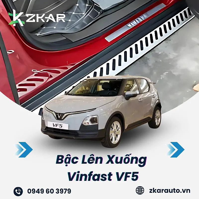 Bậc Lên Xuống Cho Xe VinFast VF5