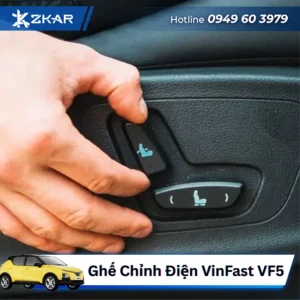 Độ Ghế Chỉnh Điện VinFast VF5