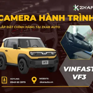 Camera hành trình cho xe vinfast vf3 tại tphcm