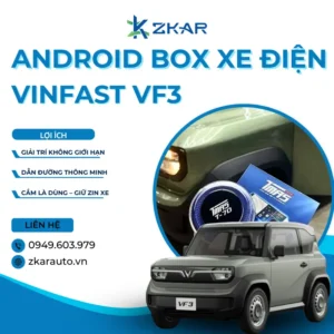 Lắp Android Box Xe Vinfast VF3 Tại TPHCM