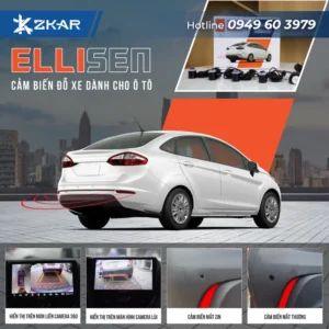 Cảm Biến Đỗ Xe ICAR Ellisen E11 4 Mắt Zin