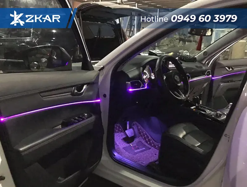 Đèn Led viền nội thất trang trí cho Mazda CX5