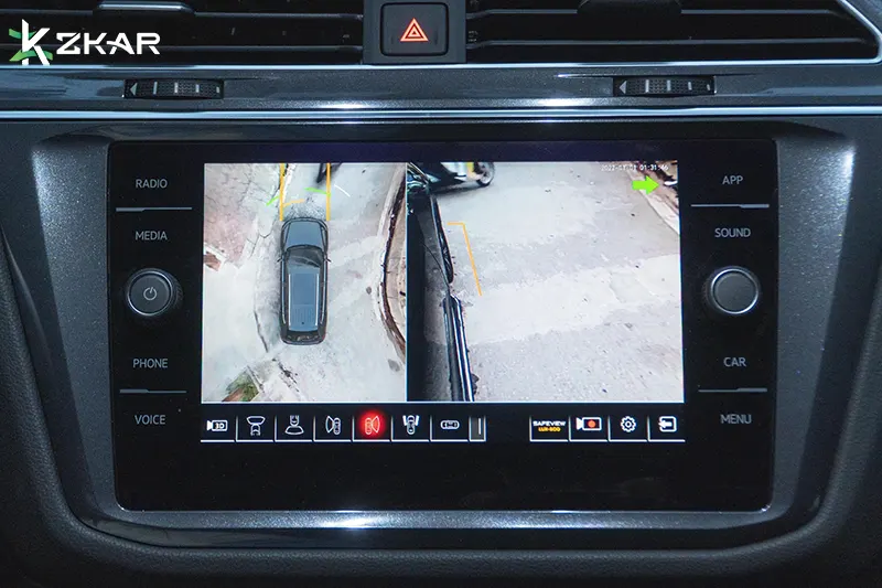 Địa Chỉ Gắn Camera 360 Dành Cho Volkswagen Tiguan Chính Hãng Tại Sài Gòn