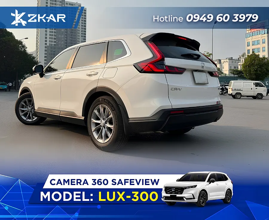Địa Chỉ Lắp Camera 360 SAFEVIEW LUX-300 Xe Honda Uy Tín