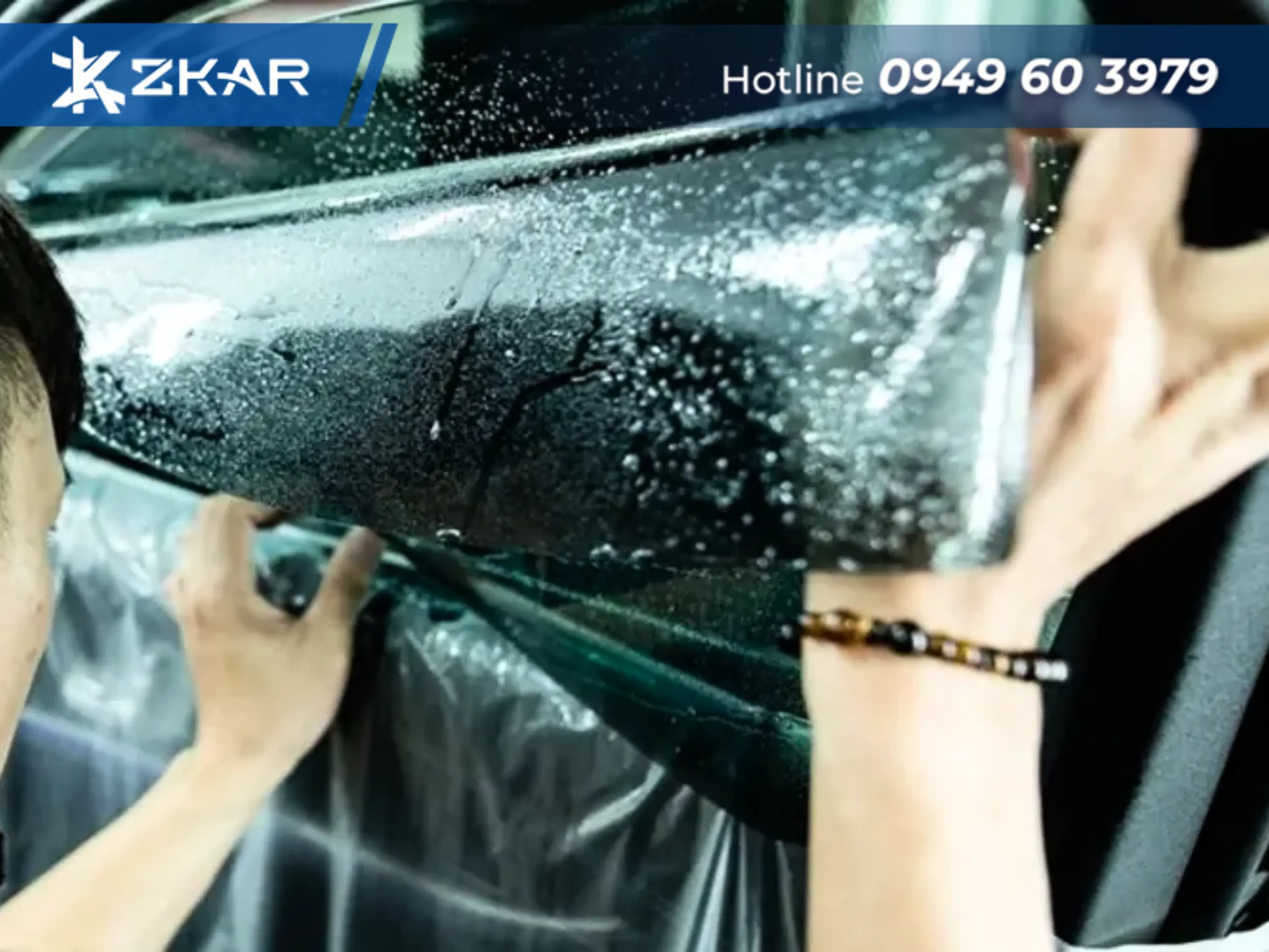 Phim cách nhiệt kính lái xe xpander