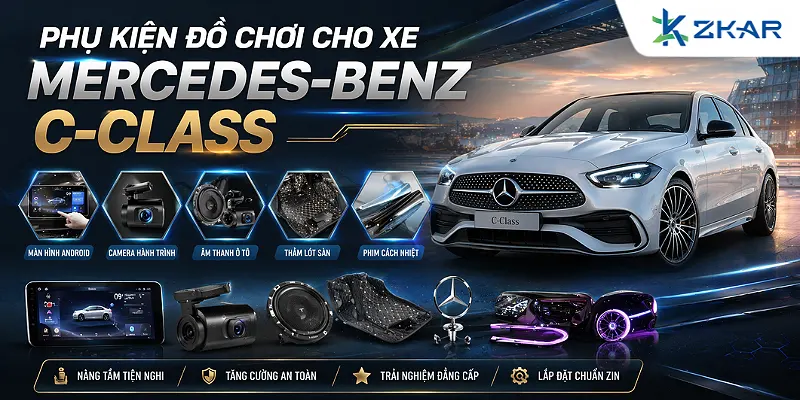 Phụ Kiện Đồ Chơi Cho Xe Mercedes-Benz C-Class