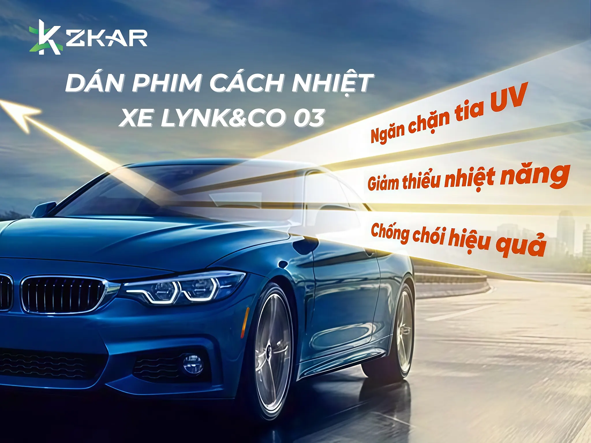 Phim Cách Nhiệt CERAMAX lynk&co 03
