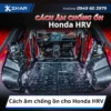 Cách âm chống ồn cho Honda HRV