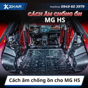 Cách âm chống ồn cho MG HS