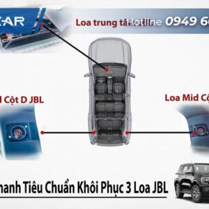ĐỘ LOA CỘT D CHO XE FORD RANGER