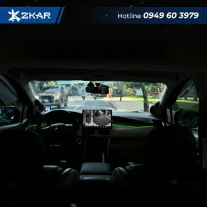 Mitsubishi Xpander Lắp Đèn Led Viền Nội Thất