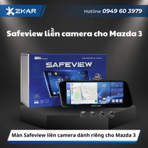 Màn hình liền camera Safeview 10.25 inch dành riêng cho Mazda 3 (2020)