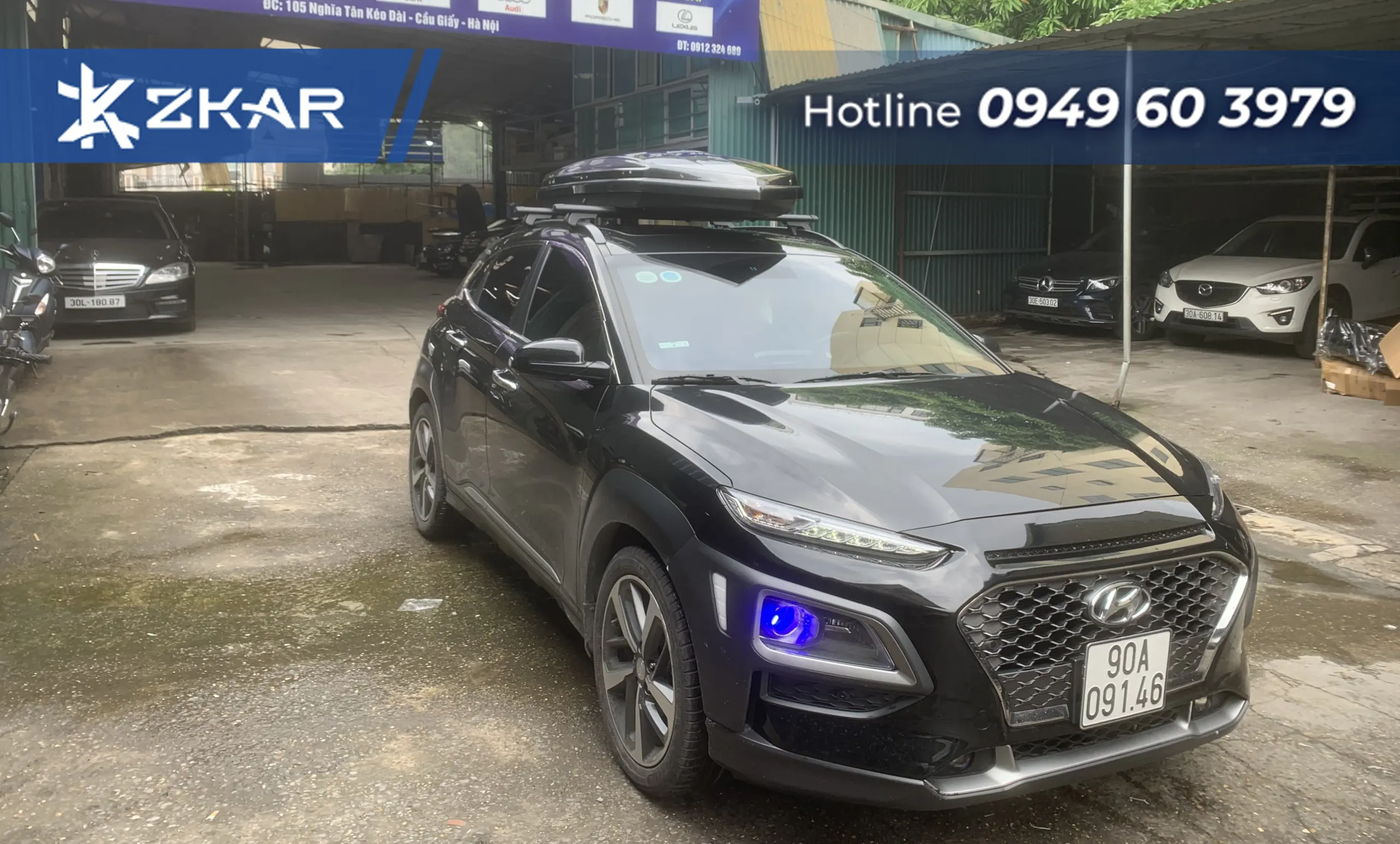 Thông Tin Chi Tiết Của Cốp Nóc Phi Thuyền Cho Hyundai Kona