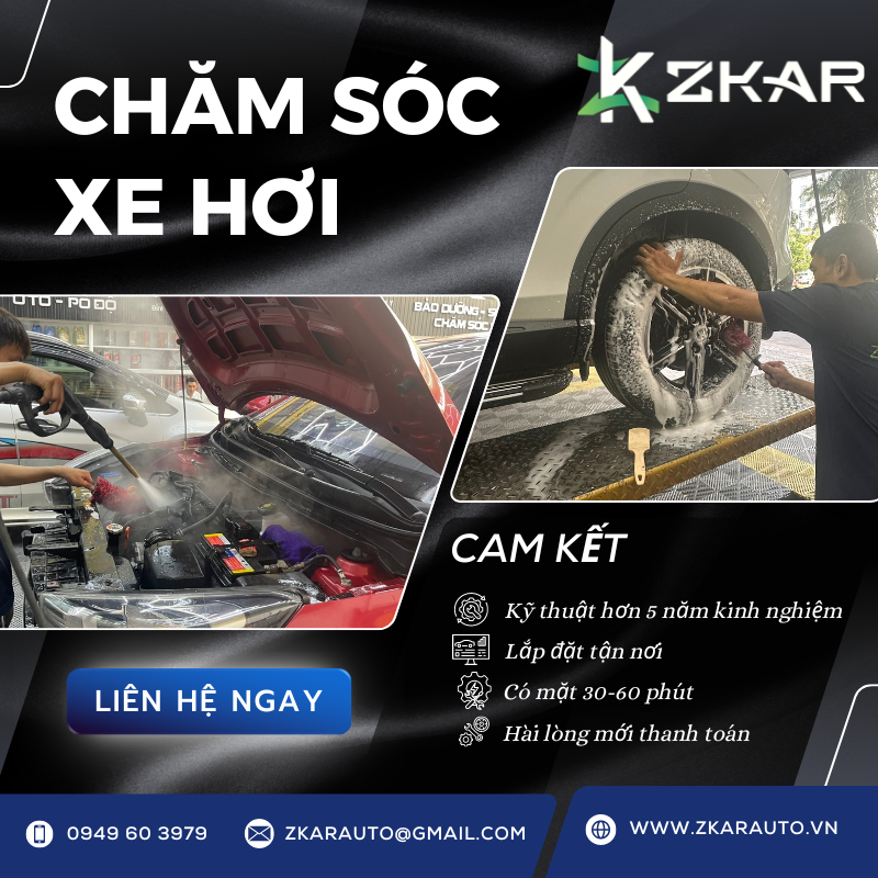 【 Dịch Vụ 】Phủ Gầm - Phủ Ceramic - Chăm Sóc Xe Hơi 1️⃣