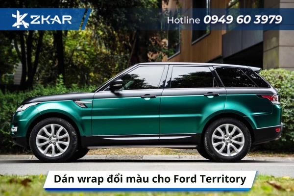 Wrap đổi màu cho Ford Territory