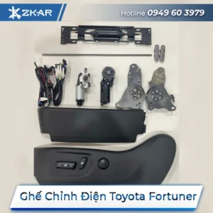 Độ Ghế Chỉnh Điện Toyota Fortuner | Lắp ZIN ❎ Không Đục Khoét