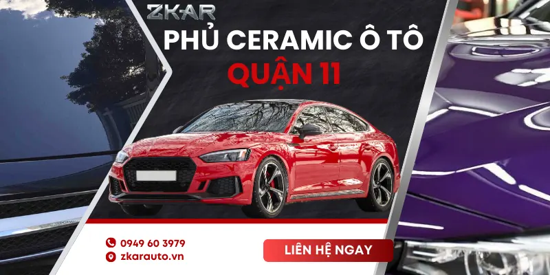 Trung Tâm Phủ Ceramic Ô Tô Tại Quận 11