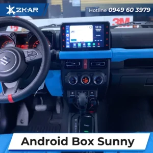 Gắn Android box Sunny Suzuki Jimny