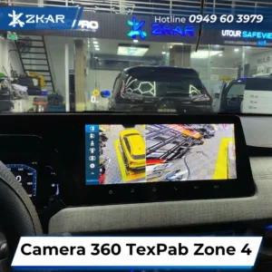 Lắp Camera 360 TexPad Zone 4 cho Xforce