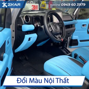Đổi màu nội thất cho Suzuki jimny
