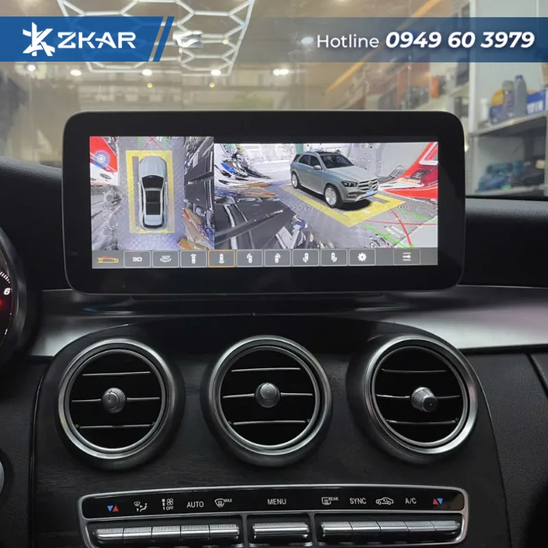 Tại sao nên lắp Màn hình Android 360 cho Mercedes C250 2017