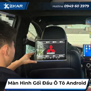 Lắp Màn hình gối đầu ô tô Android cho Xpander