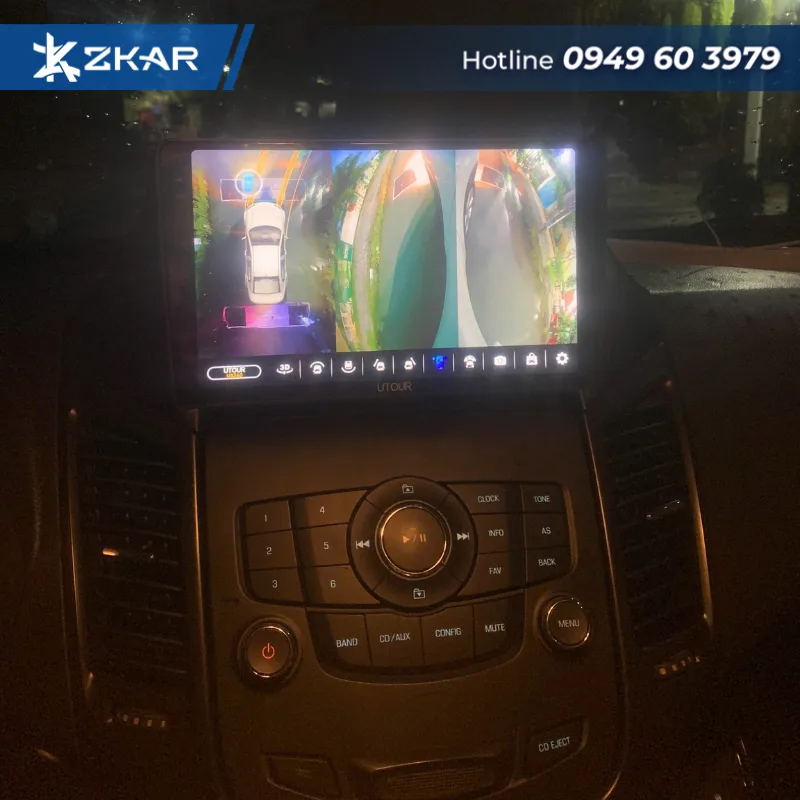 Lợi ích khi Lắp Màn hình 2K (4/64) liền camera 360 Utour cho Chevrolet