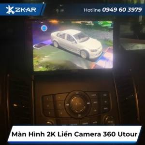 Lắp Màn hình 2K (4/64) liền camera 360 Utour cho Chevrolet 2017