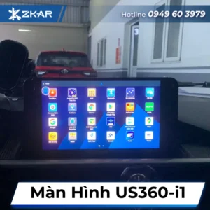 Lắp Màn hình US360-i1 cho Toyota Wigo 2024