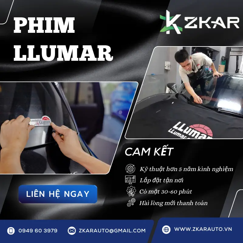 【 Địa Chỉ 】Dán Phim Cách Nhiệt LLumar Chính Hãng Tại TPHCM