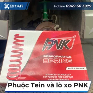 Xpander gắn phuộc Tein và lò xo PNK
