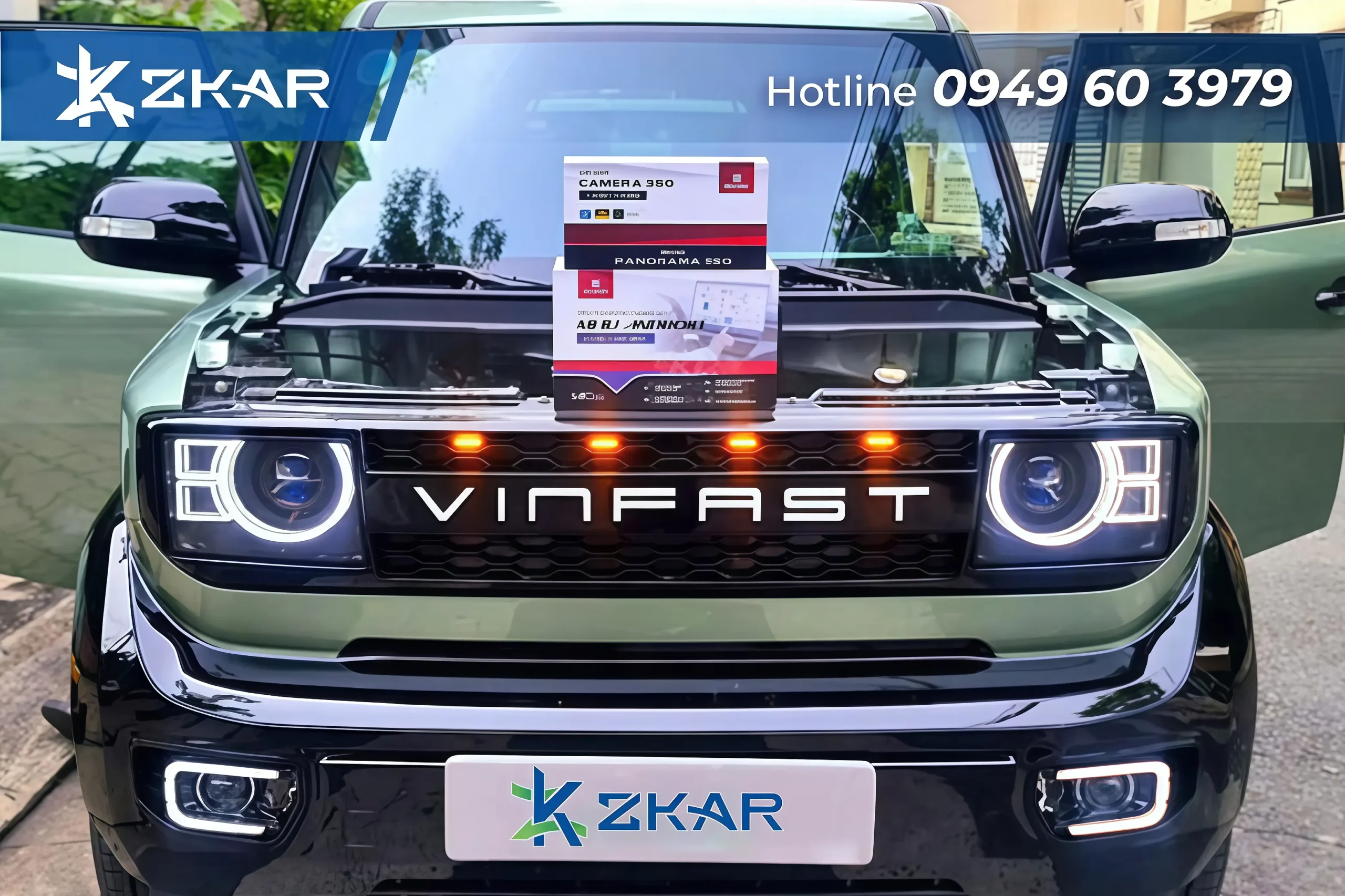 Địa Chỉ Lắp Đặt Camera 360 Cho Xe Điện VinFast VF3 tại TP Hồ Chí Minh