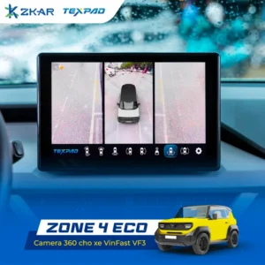 Camera 360 độ cho VF3 | Tặng tính năng Carplay - Lắp tại ZKAR